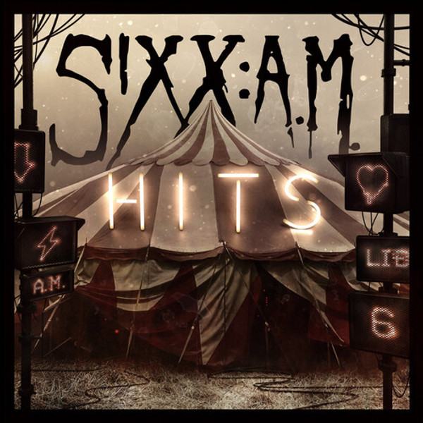 Sixx:A.M. – Hits (2 x Vinyl, LP, Compilation, Limited Edition, Red w/ Black Smoke)