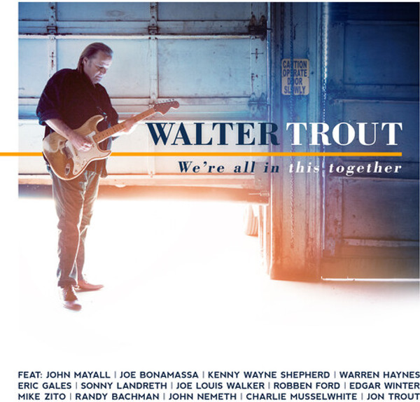 Walter Trout ‎– We're All In This Together (2 x Vinyl, LP, Limited Edition, Blue Vinyl)