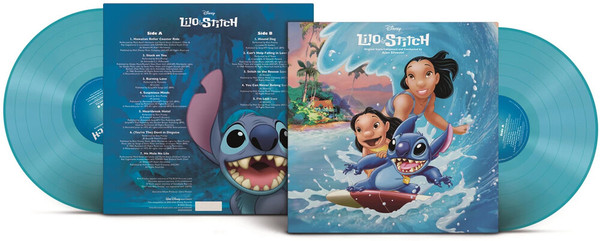 Various – Lilo & Stitch (Original Score Composed and Conducted by Alan Silvestri)    (Vinyl, LP, Album, Limited Edition, Curaçao Blue Transparent
