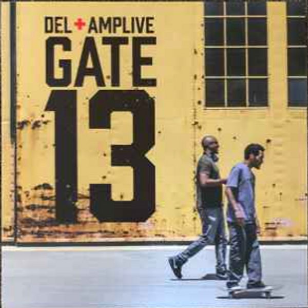 Del + AMP Live – Gate 13.   (2 x Vinyl, LP, 45 RPM, Album)