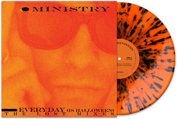 Ministry – Everyday (Is Halloween) - The Lost Mixes (Vinyl, 12", 33 ⅓ RPM, Single, Limited Edition, Stereo, Orange + Black Splatter)