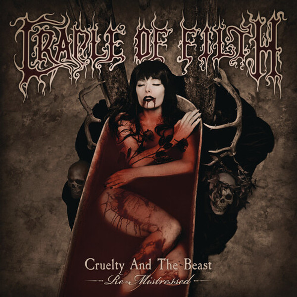 Cradle Of Filth, Cruelty And The Beast, Re-Mistressed, 2 x Vinyl, LP, Album, Remastered, Bone