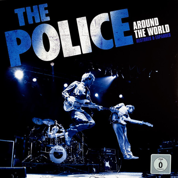 The Police – Around The World (Restored & Expanded).    (Vinyl, LP, Album, Blue, Bonus DVD)