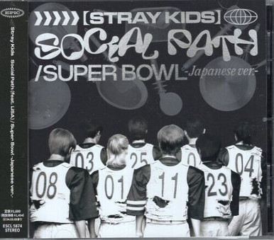 Stray Kids – Social Path / Superbowl: Japanese Version (CD, EP