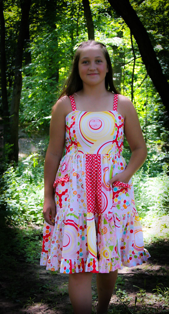 Fiji #39 s Firefly Sleeve Dress Sizes XXS to 3X Adults PDF Pattern