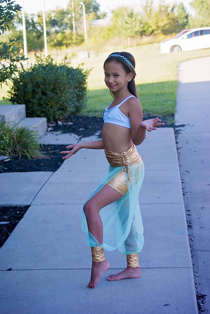 Nellie's Belly Dancing Pants Sizes 2T to 14 Kids PDF Pattern
