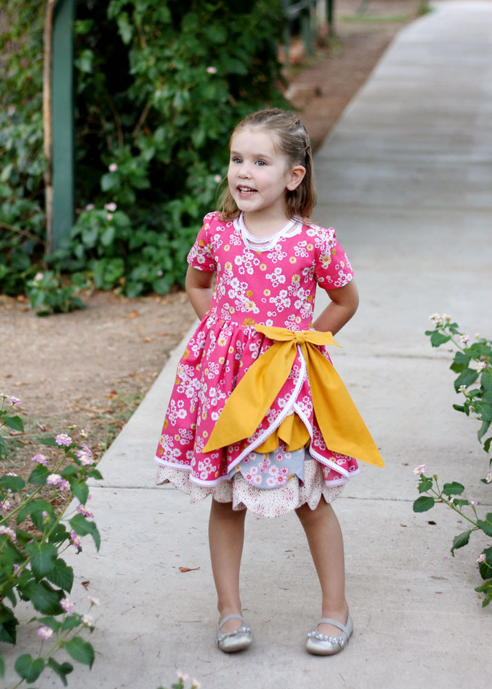 Ellie's Scalloped Party Dress PDF Pattern