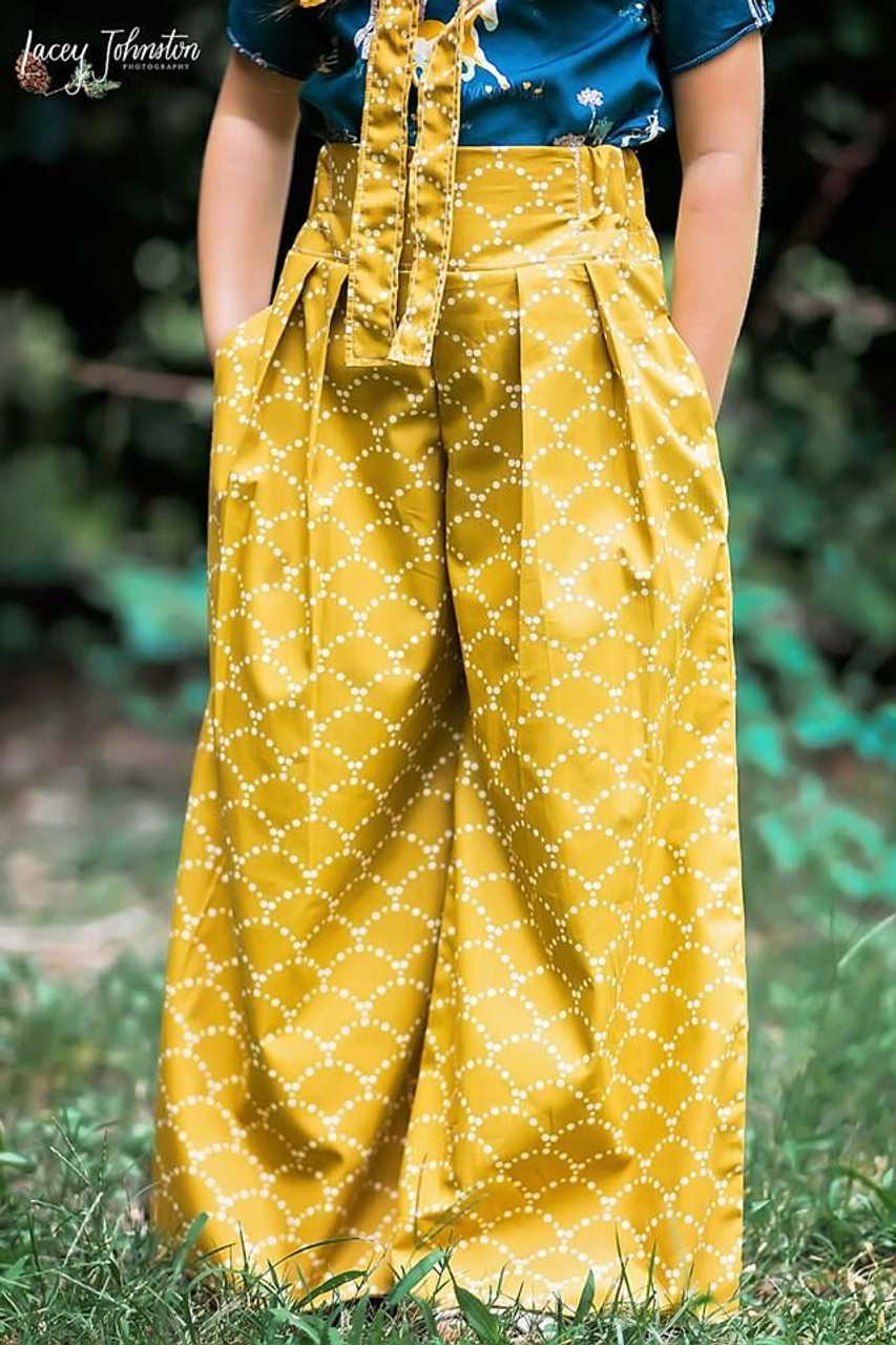 childrens wide leg trousers
