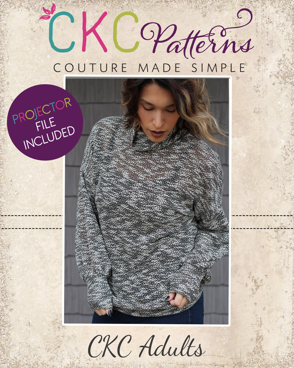 Jemima's Balloon Sleeve Top Sizes XXS to 3X Adults PDF Pattern