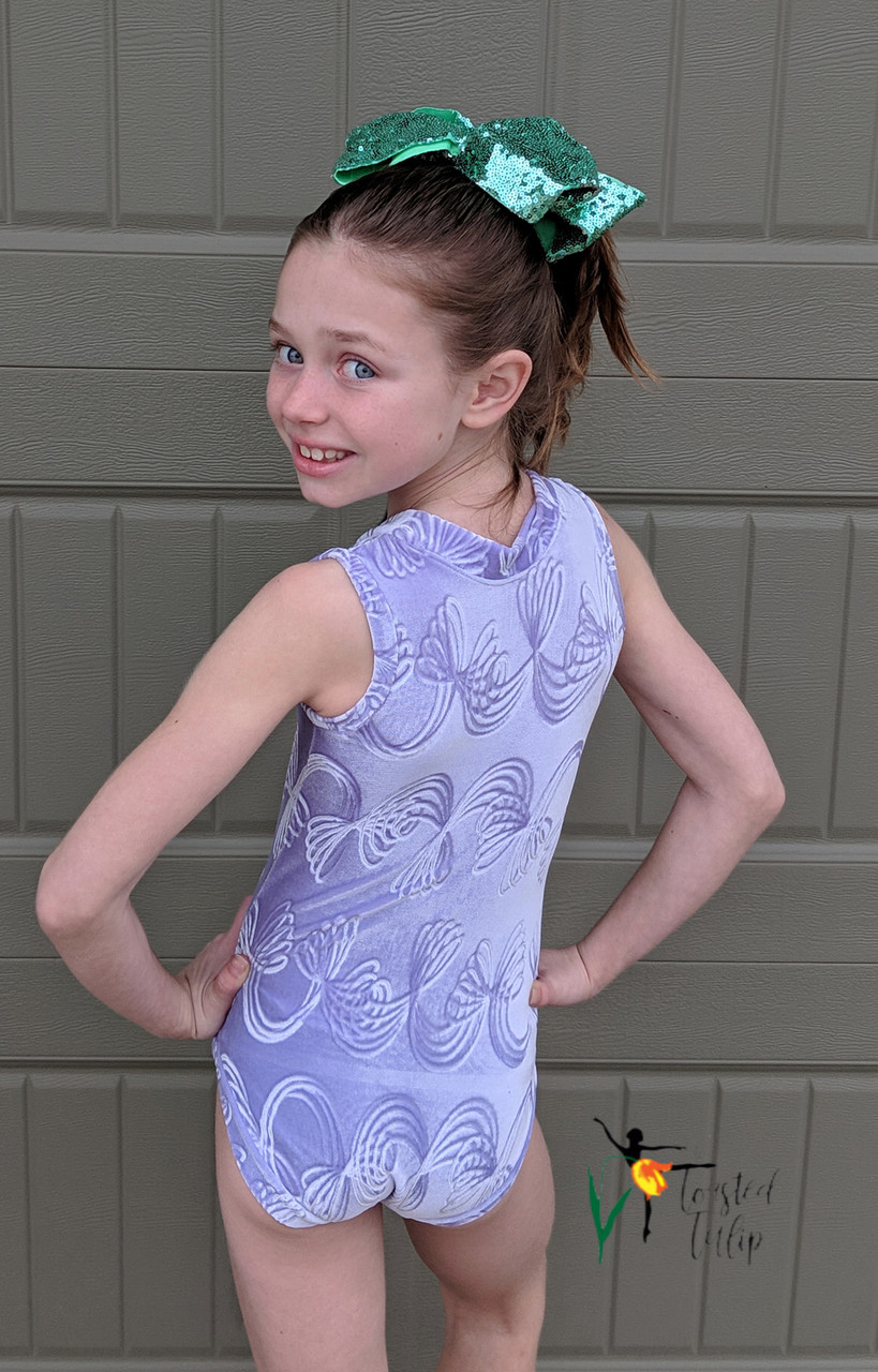 Norma's V-Neck Dancewear Sizes 2T to 14 Girls PDF Pattern