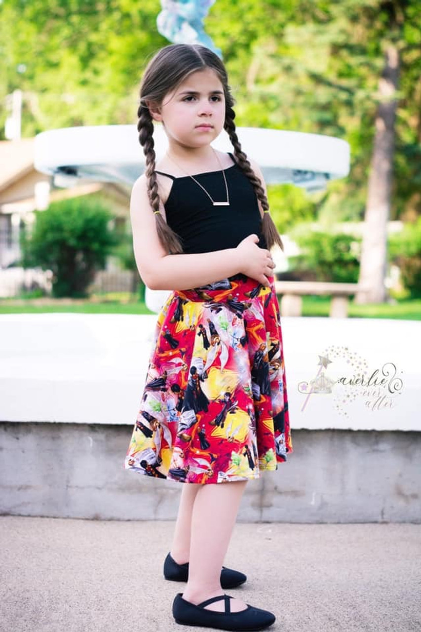Duchess's Knit Circle Skirt Sizes 2T to 14 Kids PDF Pattern