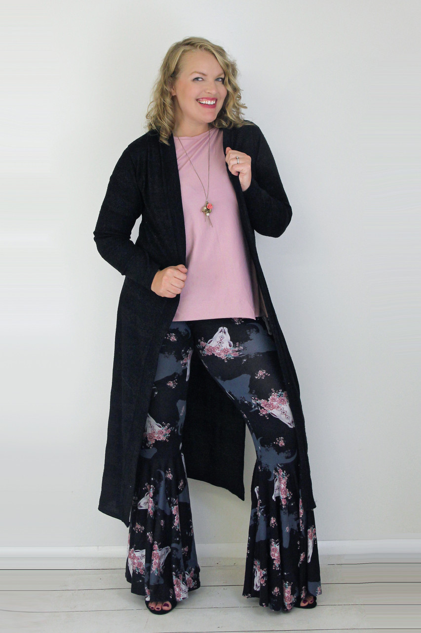 Persea's Bell Bottom Leggings Sizes XXS to 3X Adults PDF Pattern