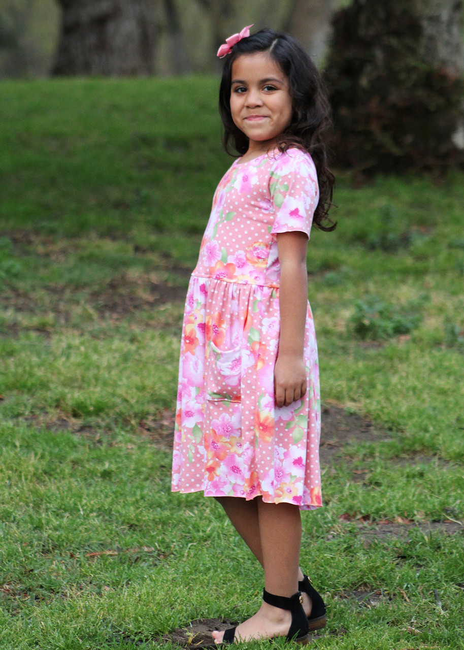 Charlize's Knit Dress Sizes 2T to 14 Kids PDF Pattern