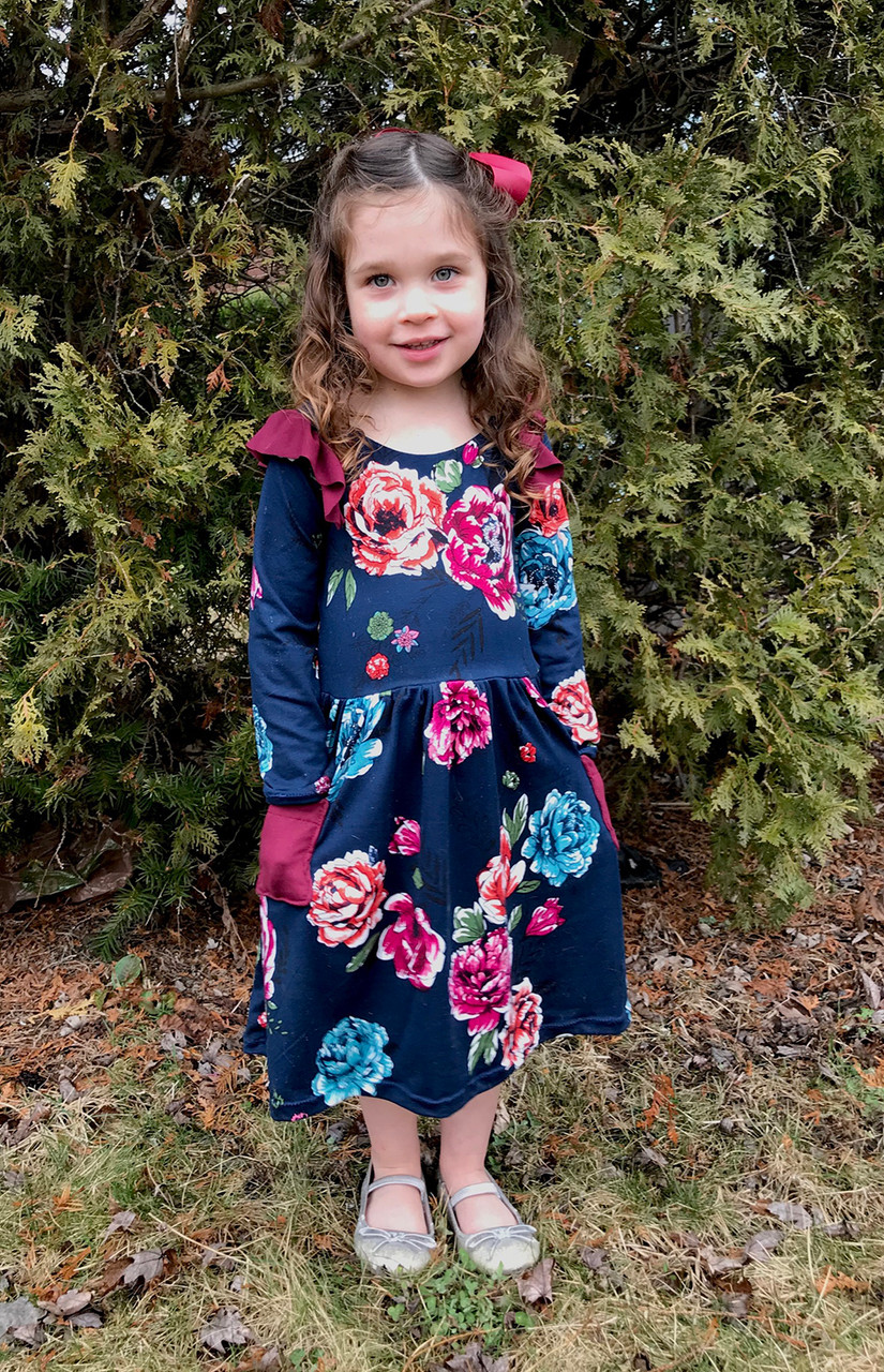 Charlize's Knit Dress Sizes 2T to 14 Kids PDF Pattern