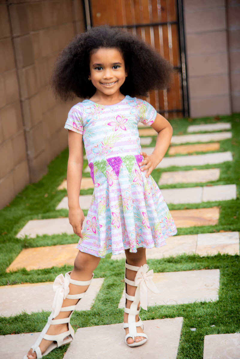 Carousel's Dress Sizes NB to 14 Kids PDF Pattern