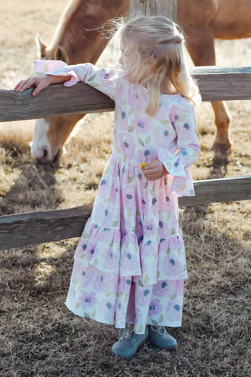 chinese dress ladies Wholesale Easter Shadow Bib Toddler Dress