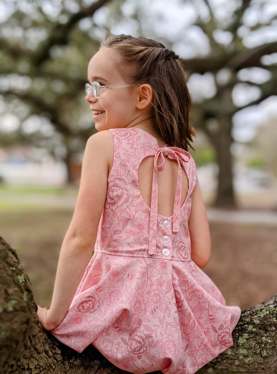 Dorothy's Reverse Appliqué Top and Dress Sizes 2T to 14 Girls PDF