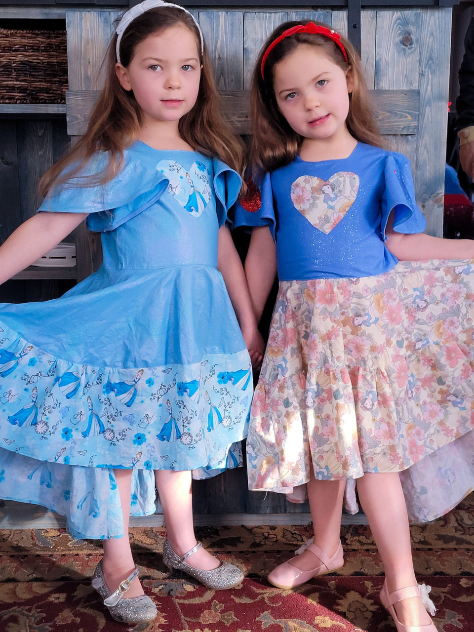 Dorothy's Reverse Appliqué Top and Dress Sizes 2T to 14 Girls PDF