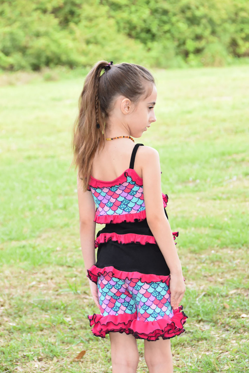 Susie Q's Ruffled Tank Top and Dress Sizes 2T to 14 Kids PDF