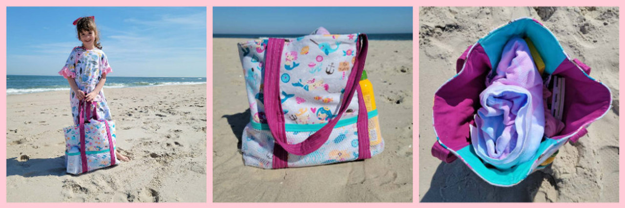 Bono's Beach Bag Sizes Dolls to Large PDF Sewing Pattern