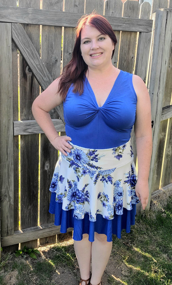 Oreo's Attached Shorts Skirt Sizes XXS to 3X Adults PDF Pattern