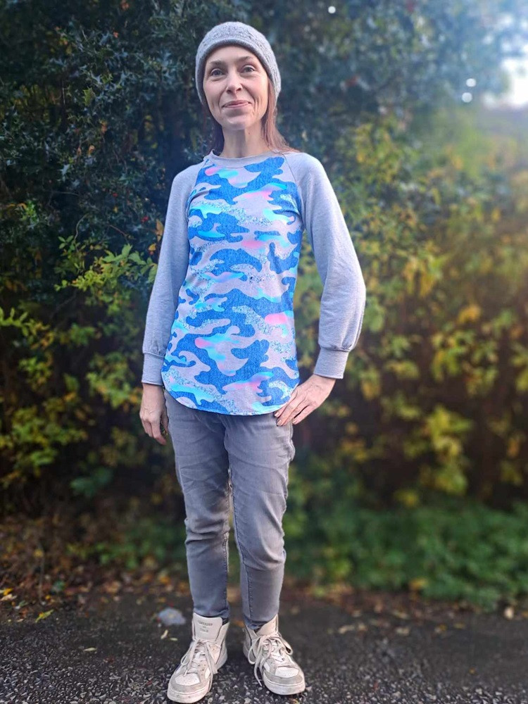 Alina's Lantern Sleeve Reglan Top Sizes XXS to 3X Adults PDF Pattern