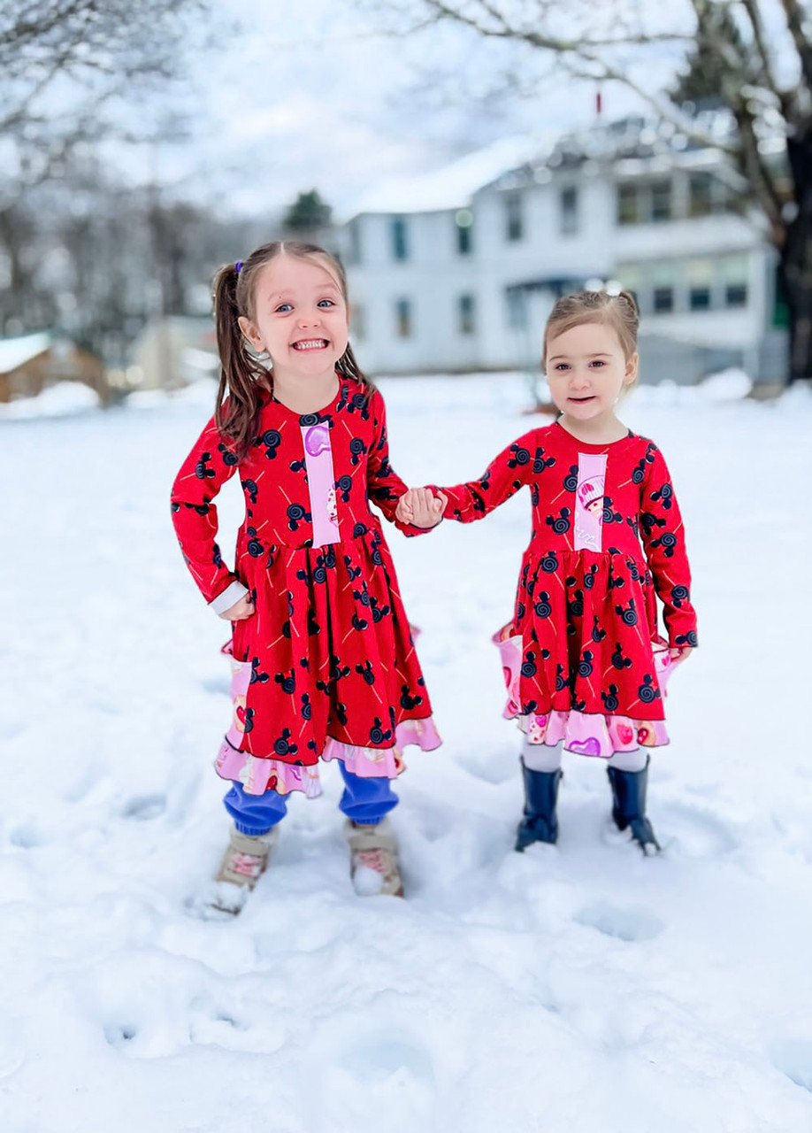 Nesta's Side Panel Pocket Dress Sizes 2T to 14 Kids PDF Pattern