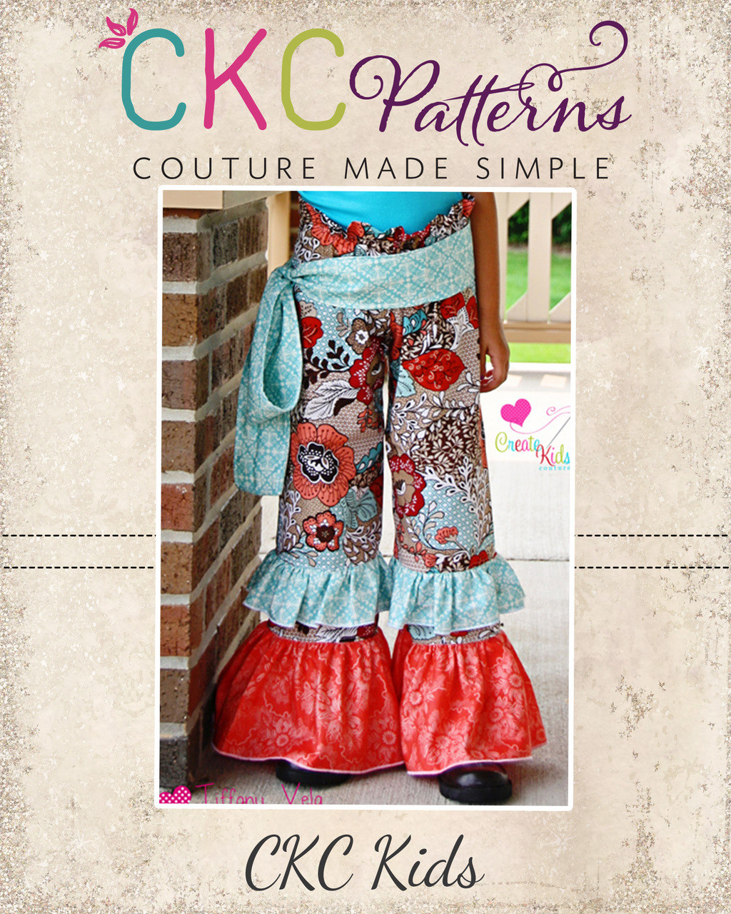 Alyssa's Ruffle Waist Pants Sizes 0/6m to 8 Girls and Dolls PDF