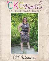 Sasha’s Knit Dress, Top & Pencil Skirt Set Sizes XS to XL Adults PDF Pattern