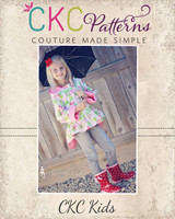 Rowen's Raincoat Sizes 6/12m to 15/16 Kids and Dolls PDF Pattern