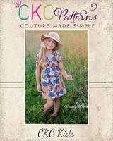 Kristi's Multi-Sleeve Dress Sizes 2T to 14 Kids PDF Pattern