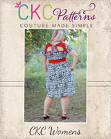 Orlena’s Key-hole Back Top and Dress Sizes XXS to 4X Adults PDF Pattern