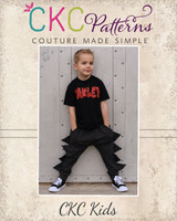 Isaac's Dino and Roo Joggers Sizes NB to 14 Kids PDF Pattern