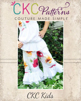 Nicolette's Double Ruffle Pants and Capris Sizes NB to 15/16 Kids PDF Pattern