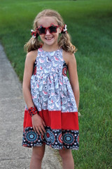 Bay's Braided Back Sundress Sizes 2T to 14 Kids PDF Pattern