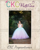 Lavender’s Lavish Formal Skirt Sizes 2T to 14 Kids PDF Pattern