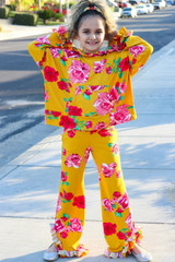 Aruba's Loungewear Set Size 2T to 14 Kids PDF Pattern