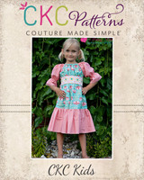 Malyn's Pretty Peasant Dress Sizes NB to 8 Kids PDF Pattern