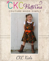 Jillian's A-Line Snap Dress Sizes NB to 14 Kids PDF Pattern