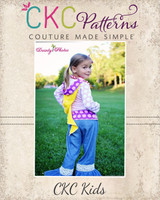 Trista's Knit Pixie T-Shirt Sizes NB to 15/16 Kids and Dolls PDF Pattern