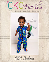 Spencer's Knit Romper Sizes NB to 18/24m Babies PDF Sewing Pattern