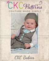 Oliver's Vest and Tie Sizes NB to 18/24m Babies PDF Sewing  Pattern