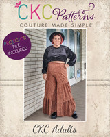 Anya's Kids Wide Leg Panel Pants Sizes 2T to 14 Kids and Dolls PDF