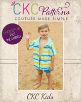 Kallan’s Raglan Beach Shirt Sizes 2T to 14 Kids PDF Pattern