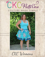 Antoinette's Double Layer Twirly Skirt Sizes XS to 5X Adults PDF Pattern