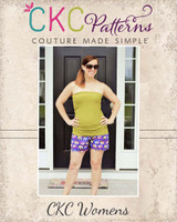 Madeline’s Reversible Scalloped Shorties Sizes XS to XL Adults PDF Pattern