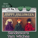 Sewing Days and Spooky Nights 2022:  Sanderson's Yarn Witches