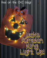 Sewing Days and Spooky Nights 2022:  Jack's Pumpkin King Light Up