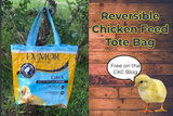 Back to the Blog: Reversible Chicken Feed Tote Bag Back to the Blog: Reversible Chicken Feed Tote Bag