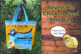 Back to the Blog: Reversible Chicken Feed Tote Bag